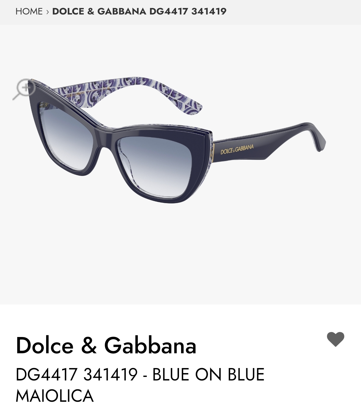 DOLCE & GABBAN*🌟🌟🌟MODEL：DG4417🌟🌟🌟SIZE54口18-145🌟🌟🌟