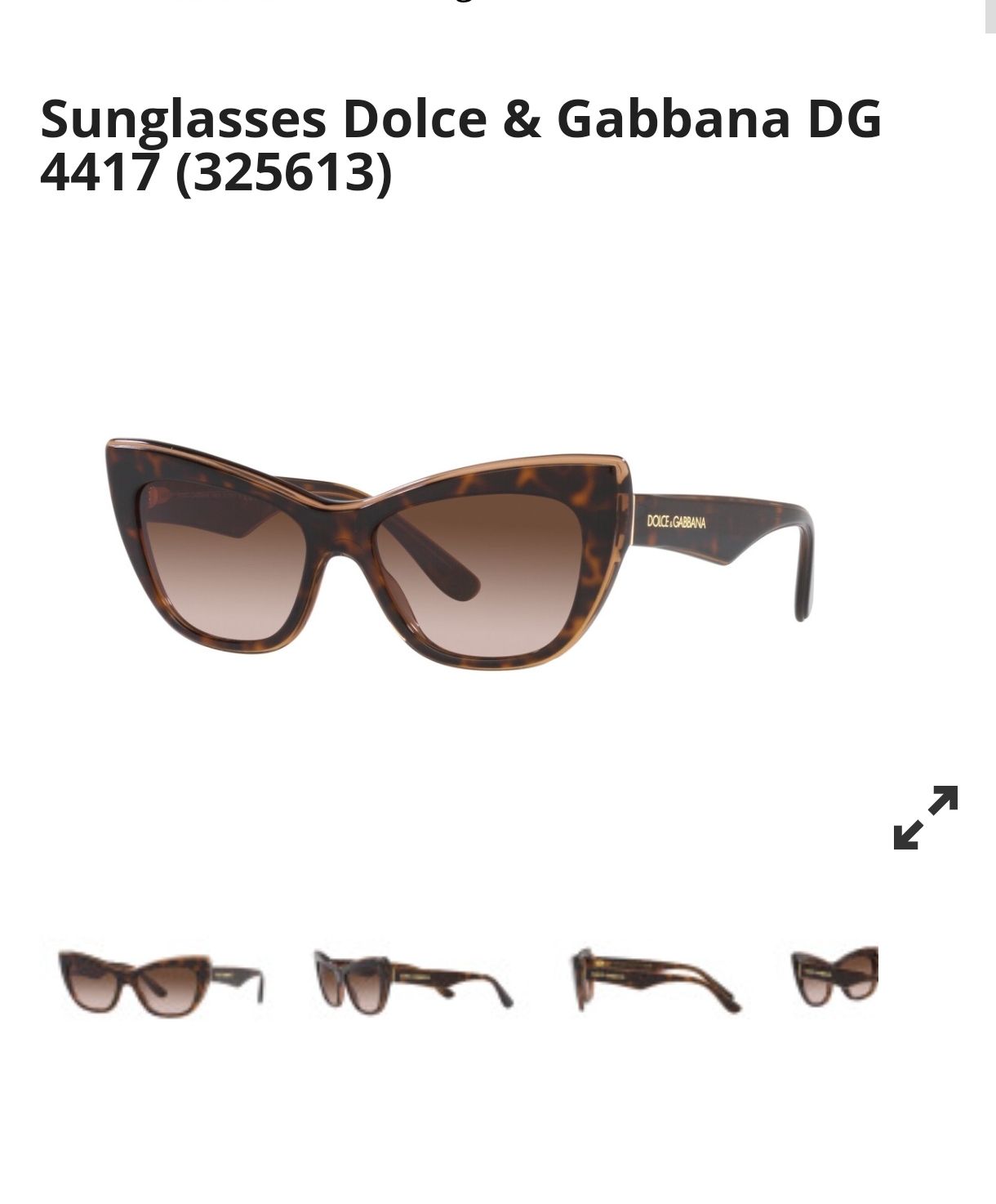 DOLCE & GABBAN*🌟🌟🌟MODEL：DG4417🌟🌟🌟SIZE54口18-145🌟🌟🌟
