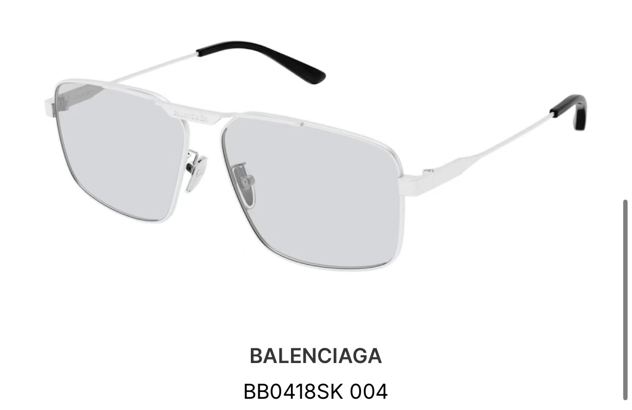 BALENCIAG*🌟🌟🌟MODEL：BB0418SK🌟🌟🌟SIZE：62口14-145🌟🌟🌟