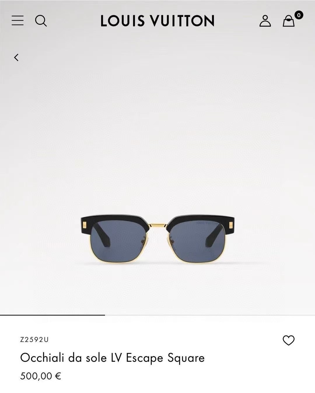 LOUIS VUITTO*✨✨✨MODEL：Z2595U✨✨✨ SIZE：55口21-145✨✨✨