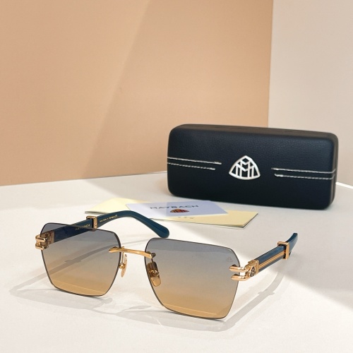 Maybach The Pake Sunglasses | Gradient Lens, Metal Frame | 6017-145 1 Maybach The Pake Sunglasses | Gradient Lens, Metal Frame | 6017-145