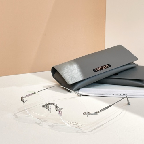 MATSUDA M3015 Rimless Titanium Glasses, Size 46-22-145, High Quality 1 MATSUDA M3015 Rimless Titanium Glasses, Size 46-22-145, High Quality