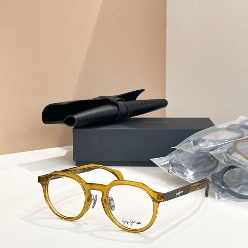 Yohji Yamamoto 1005 Round Titanium Eyeglasses - Size 49-22-145