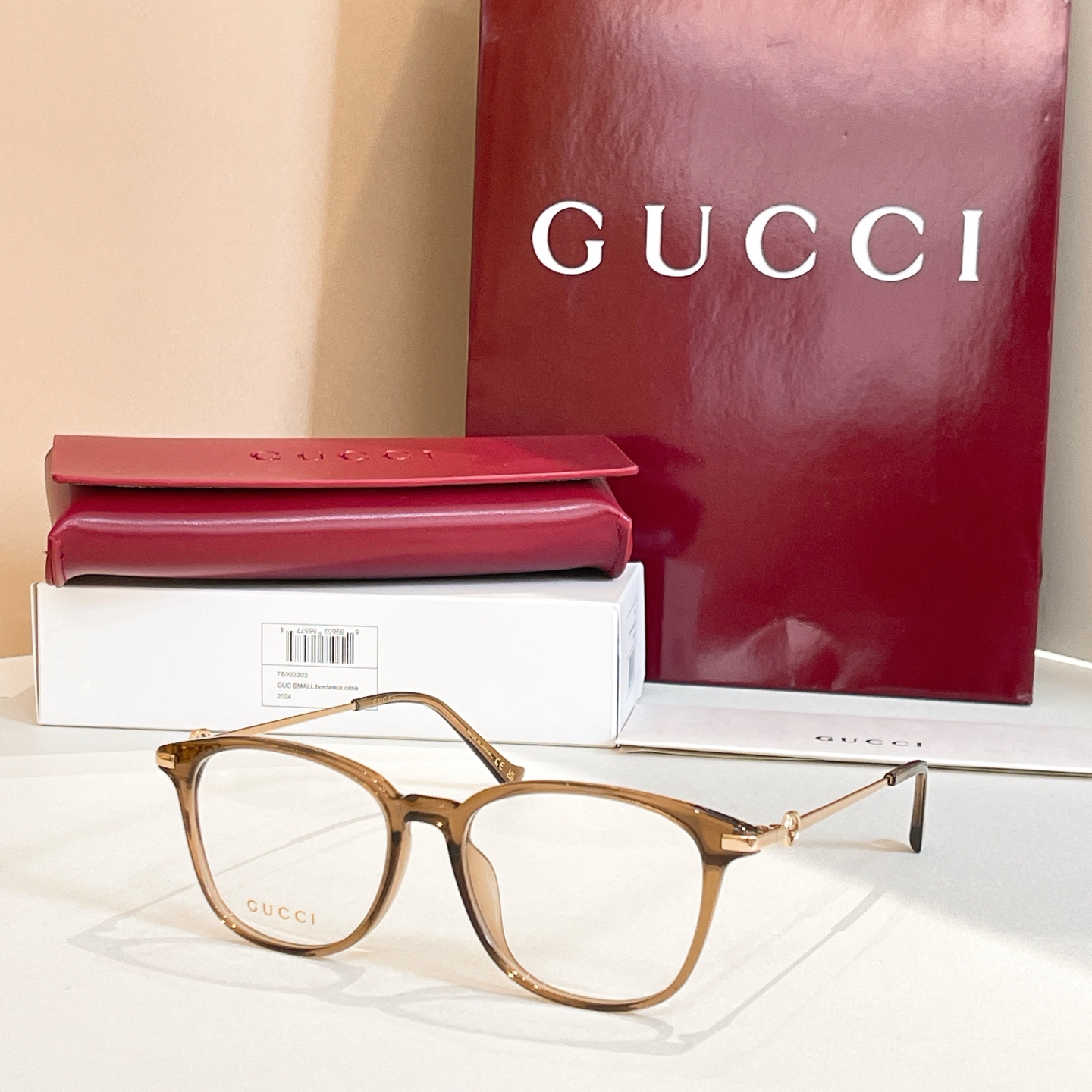 GUCC*🐝🐝🐝MODEL：GG1745OA🐝🐝🐝 SIZE：53口17-145🐝🐝