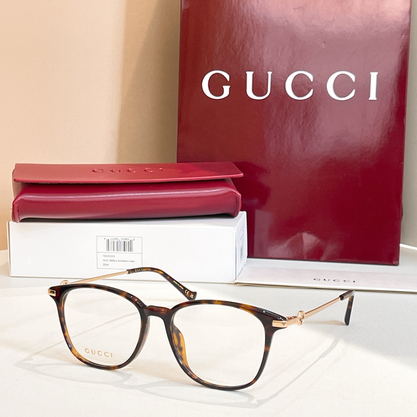 GUCC*🐝🐝🐝MODEL：GG1745OA🐝🐝🐝 SIZE：53口17-145🐝🐝