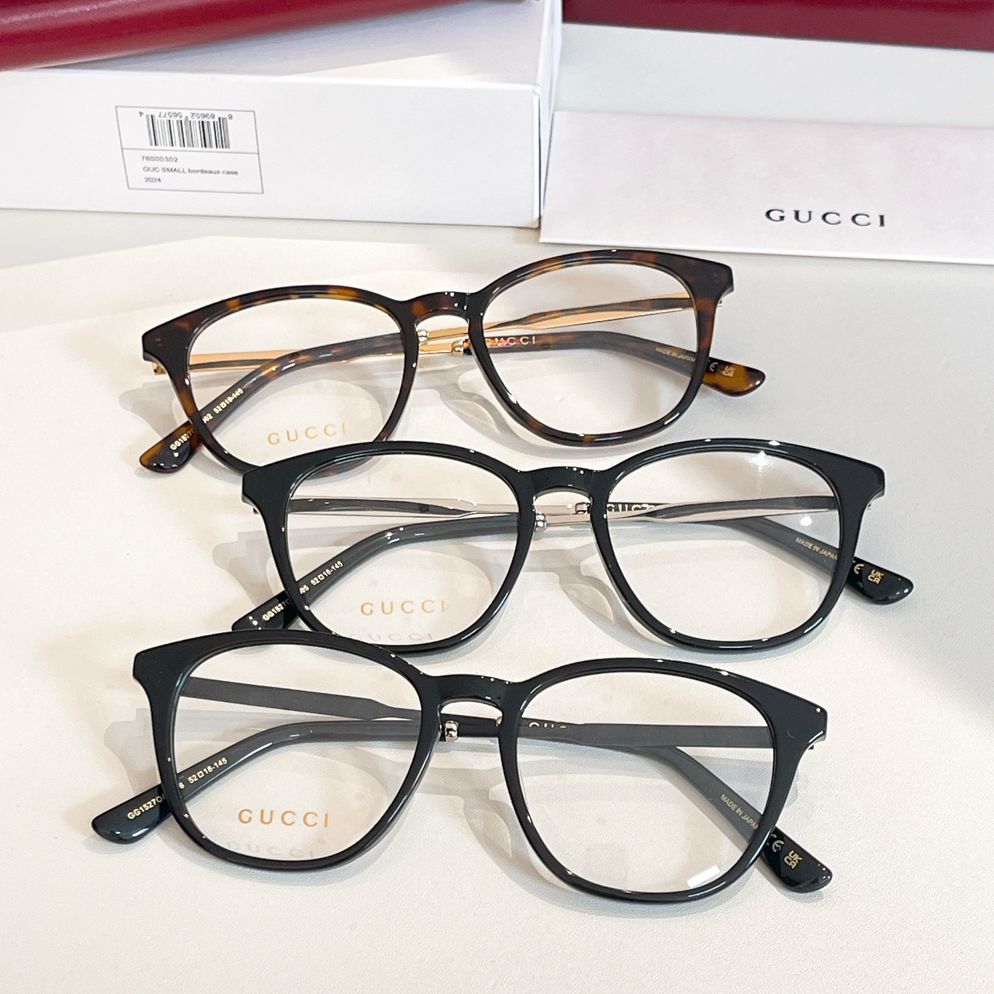 GUCC*🐝🐝🐝MODEL：GG1527OA🐝🐝🐝SIZE：52口18-145🐝🐝🐝
