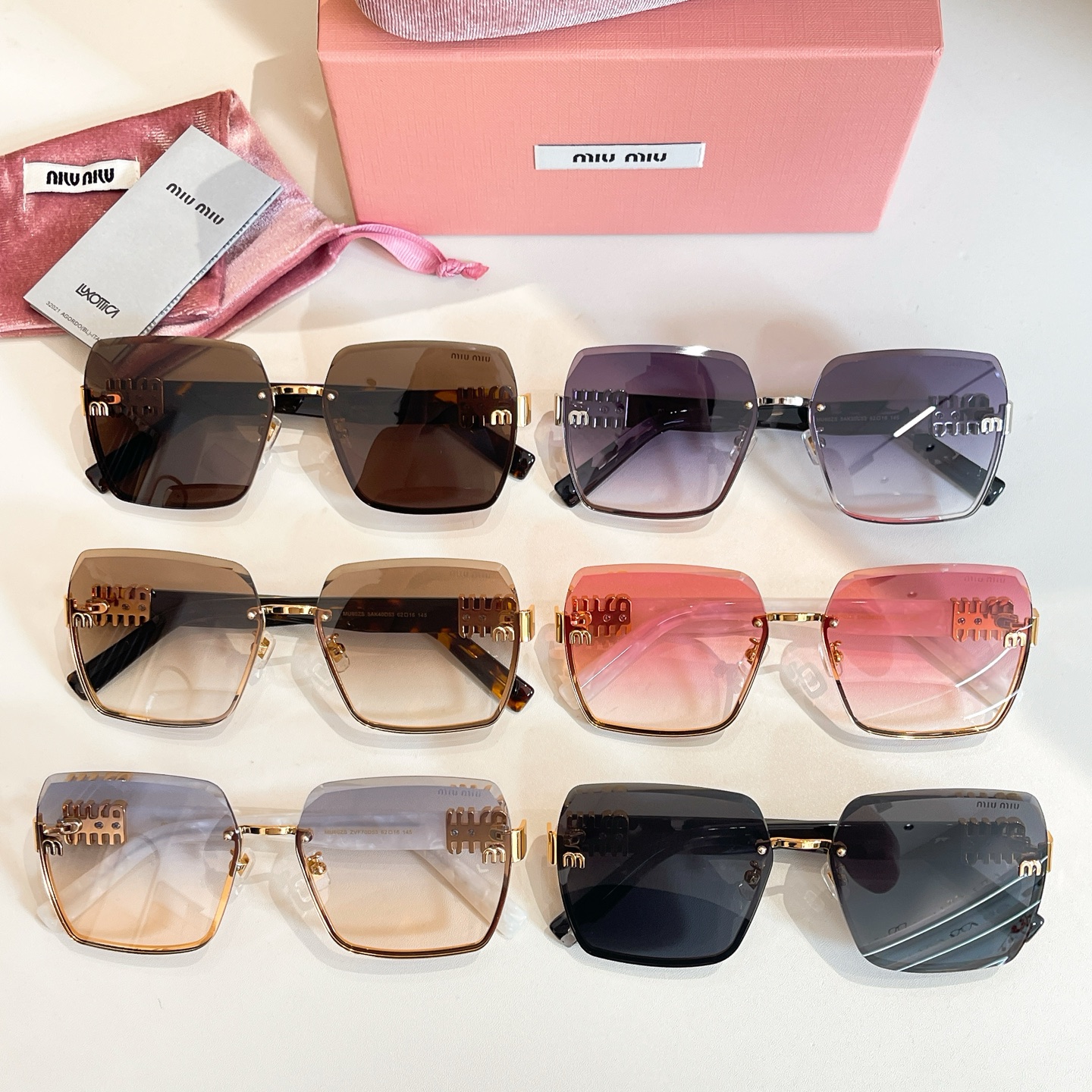 MIU MI*🎀🎀🎀 MODEL  MU60ZS 🎀🎀🎀SIZE：58口18-140🎀🎀🎀