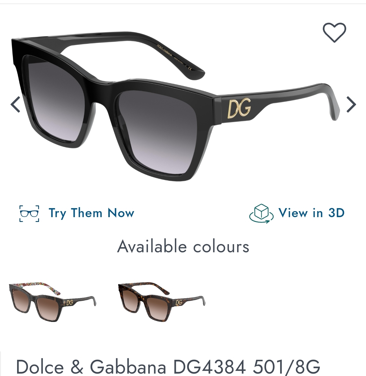 DOLCE & GABBAN*🌟🌟🌟MODEL：DG4384🌟🌟🌟SIZE53口20-145🌟🌟🌟