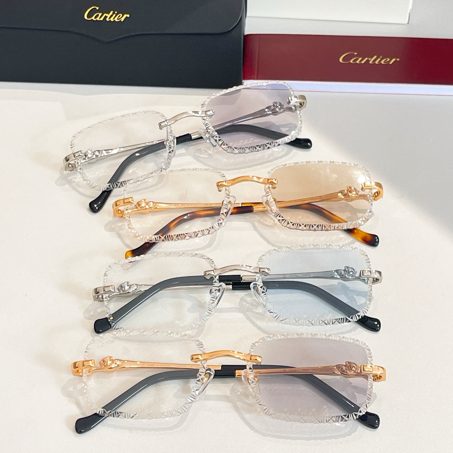 Cartie*✨✨✨MODEL：CT0695S✨✨✨SIZE 58口16-135✨✨✨变色片