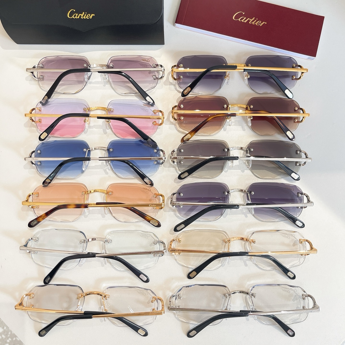 Cartie*✨✨✨MODEL：CT1628O✨✨✨SIZE 58口16-135✨✨✨太阳镜 ，变色片