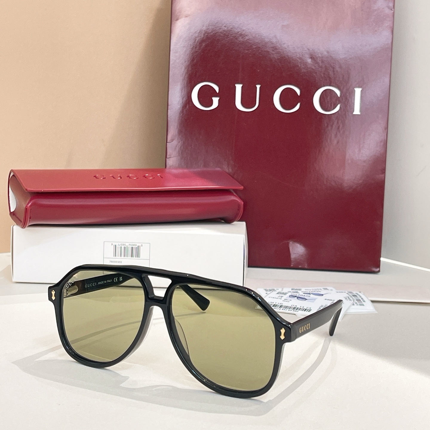 GUCCI✨✨MODEL：GG1042S✨✨✨ SIZE：58口14-145✨✨✨ 