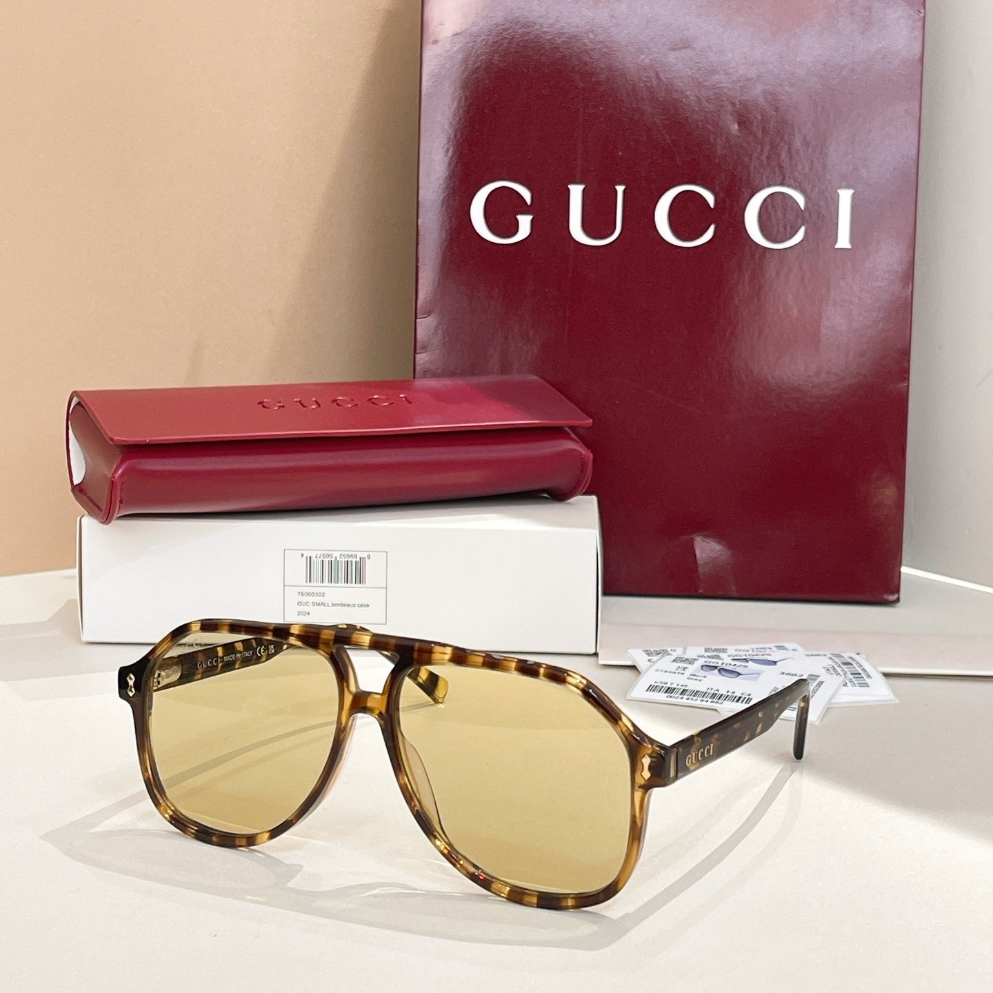 GUCCI✨✨MODEL：GG1042S✨✨✨ SIZE：58口14-145✨✨✨ 