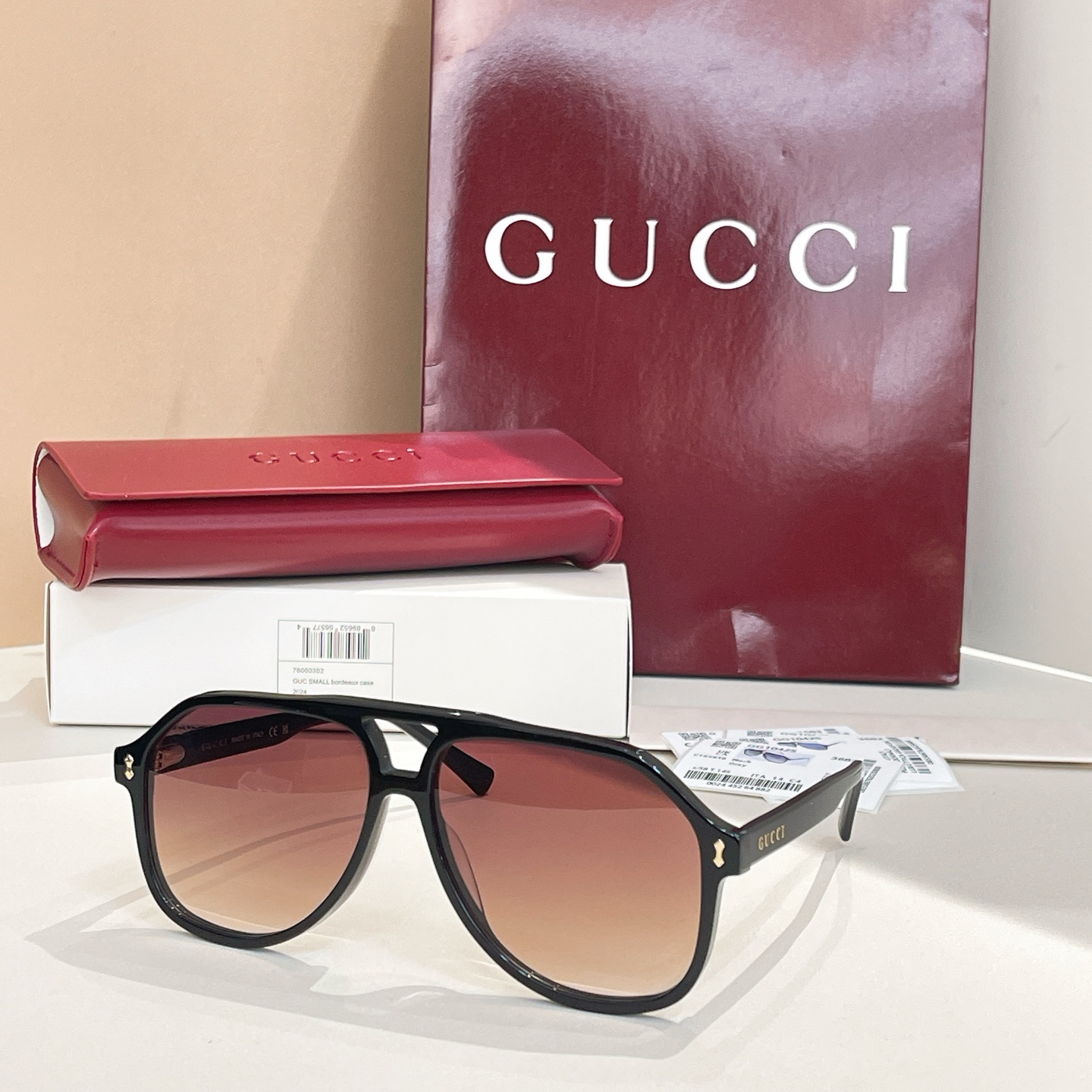 GUCCI✨✨MODEL：GG1042S✨✨✨ SIZE：58口14-145✨✨✨ 