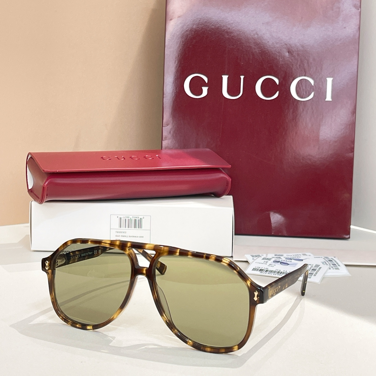 GUCCI✨✨MODEL：GG1042S✨✨✨ SIZE：58口14-145✨✨✨ 