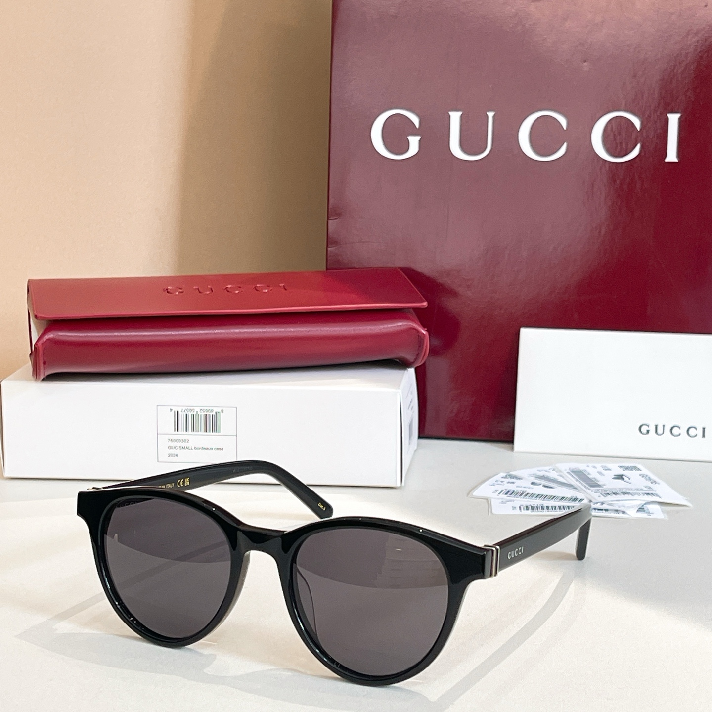 GUCCI✨✨MODEL：GG1674SK ✨✨✨ SIZE：58口14-145✨✨✨ 