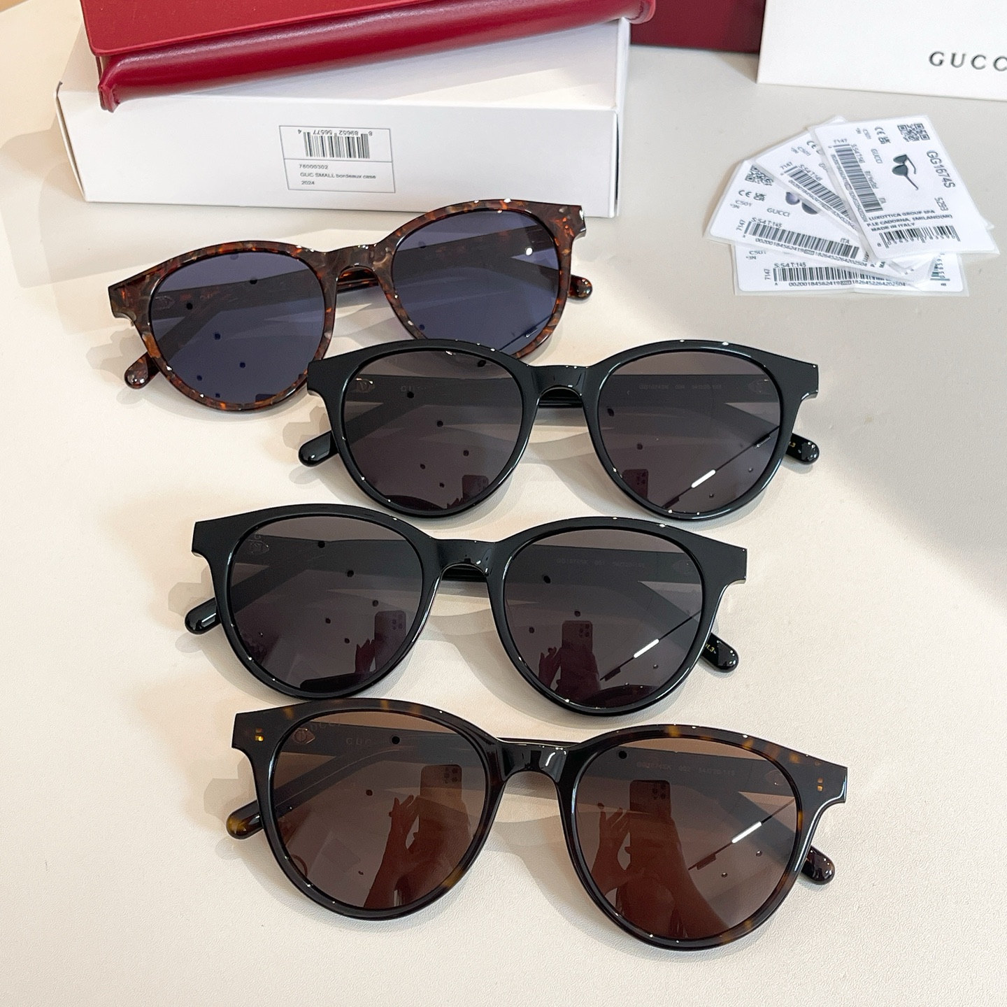 GUCCI✨✨MODEL：GG1674SK ✨✨✨ SIZE：58口14-145✨✨✨ 