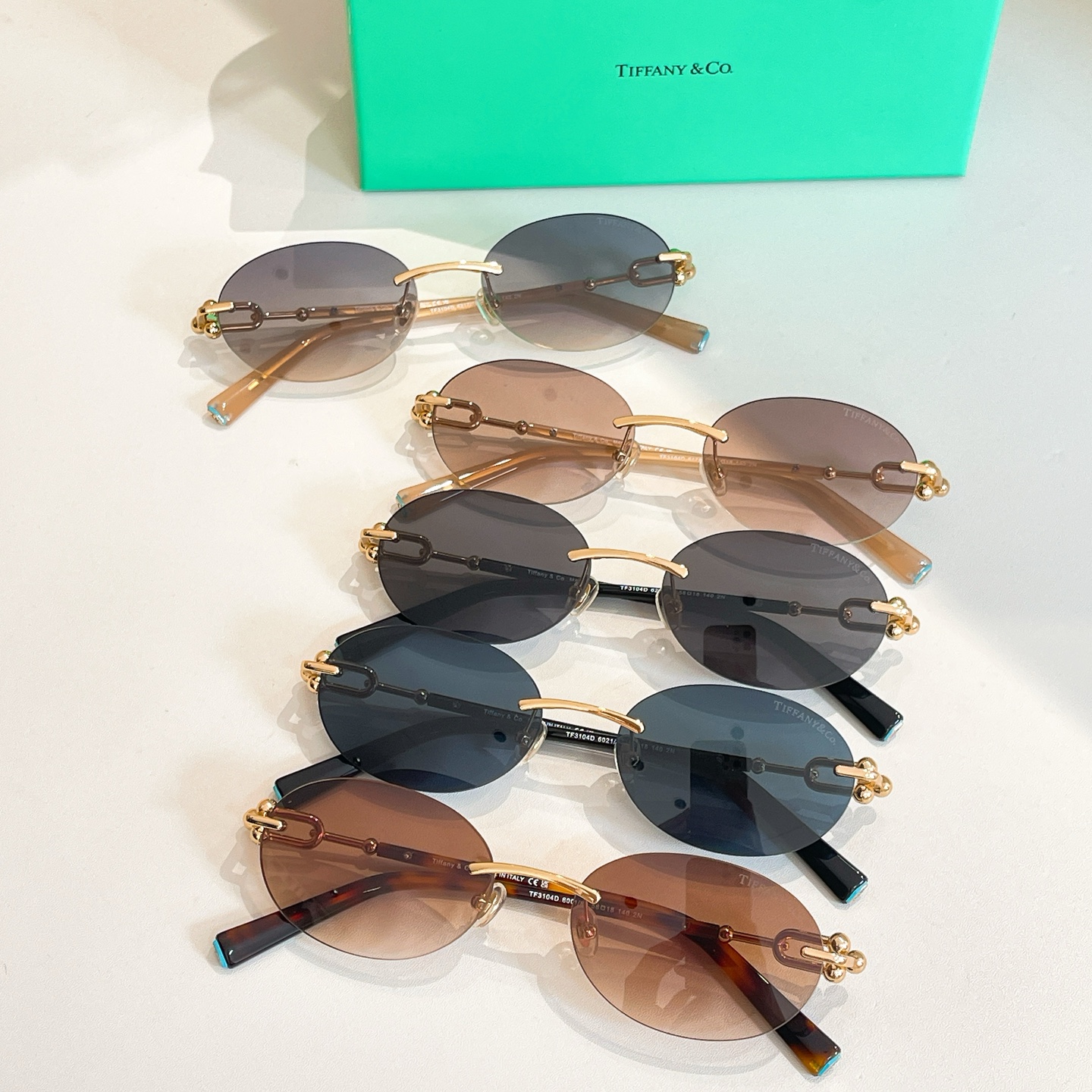 TIFFANY&Co.✨✨✨MODEL：TF3104D✨✨✨ SIZE：58口18-140✨✨✨