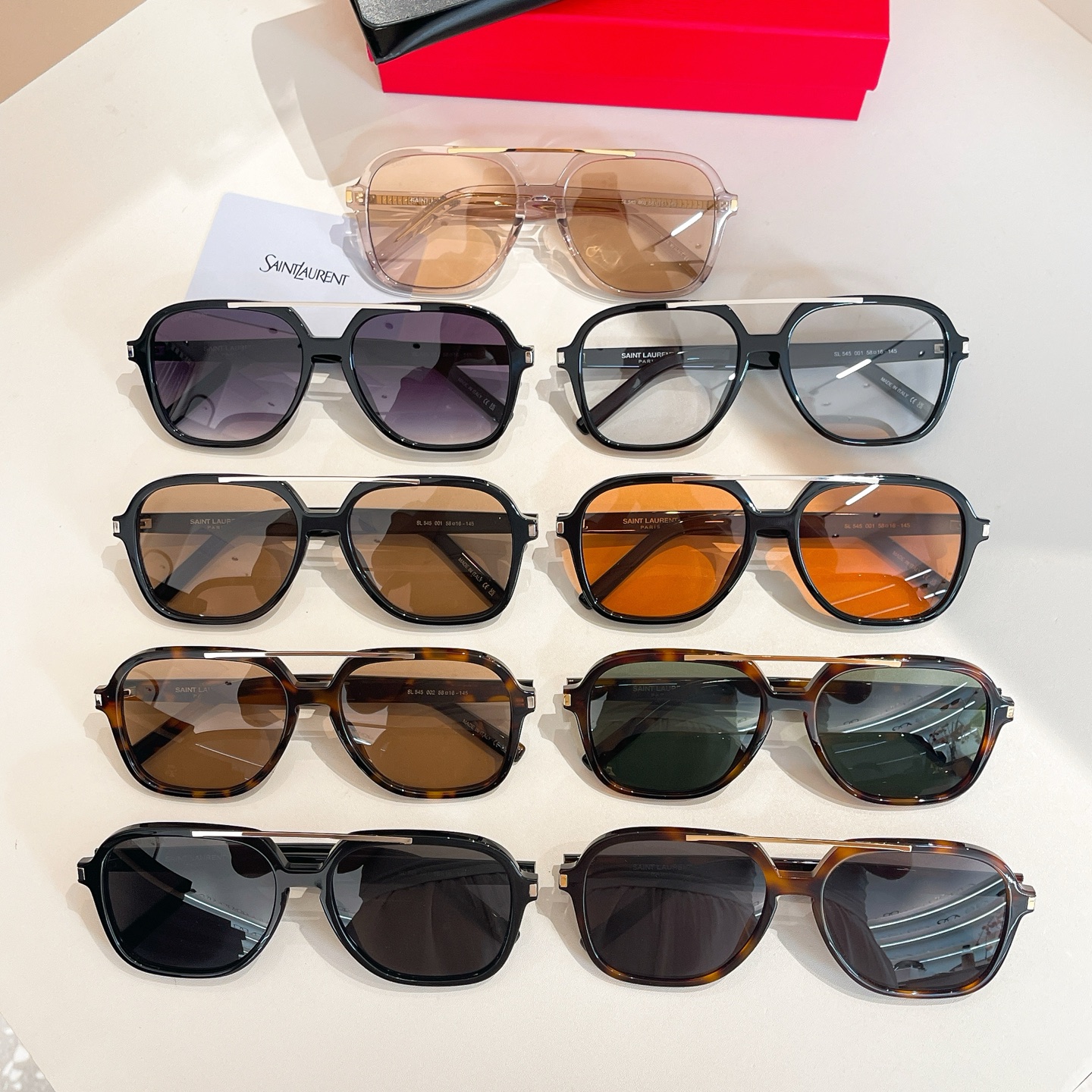 SAINT LAUREN*💫💫💫MODEL：SL 545💫💫💫SIZE：58口16-145💫💫💫