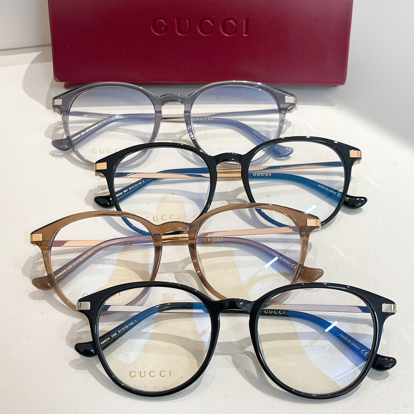 GUCC*🐝🐝🐝MODELGG1466OA🐝🐝🐝SIZE 51口19-145🐝🐝🐝
