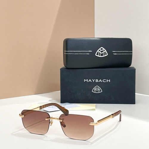 Maybach The Mentaist I Brown Gradient Lens Sunglasses - Size 55-15-145 1 Maybach The Mentaist I Brown Gradient Lens Sunglasses - Size 55-15-145
