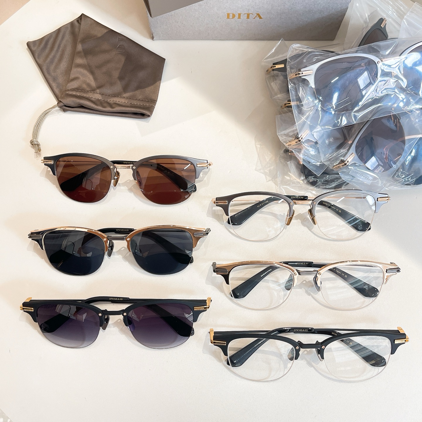 DITA⚜️⚜️⚜️MODEL：DTX143⚜️⚜️⚜️SIZE：52口21-140⚜️⚜️⚜️钛~~高