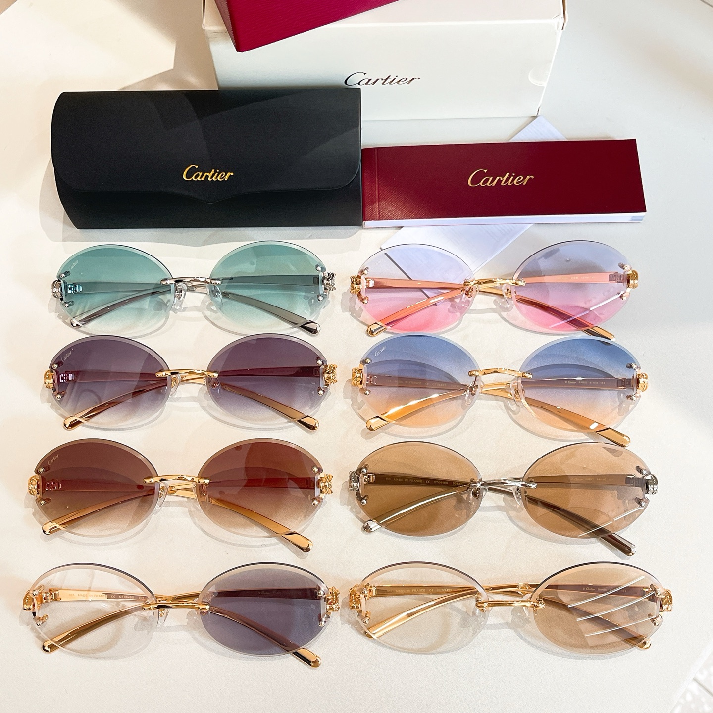 Cartie*✨✨✨MODEL：CT0649S✨✨✨SIZE：61口17-133✨✨✨太阳镜，变色片