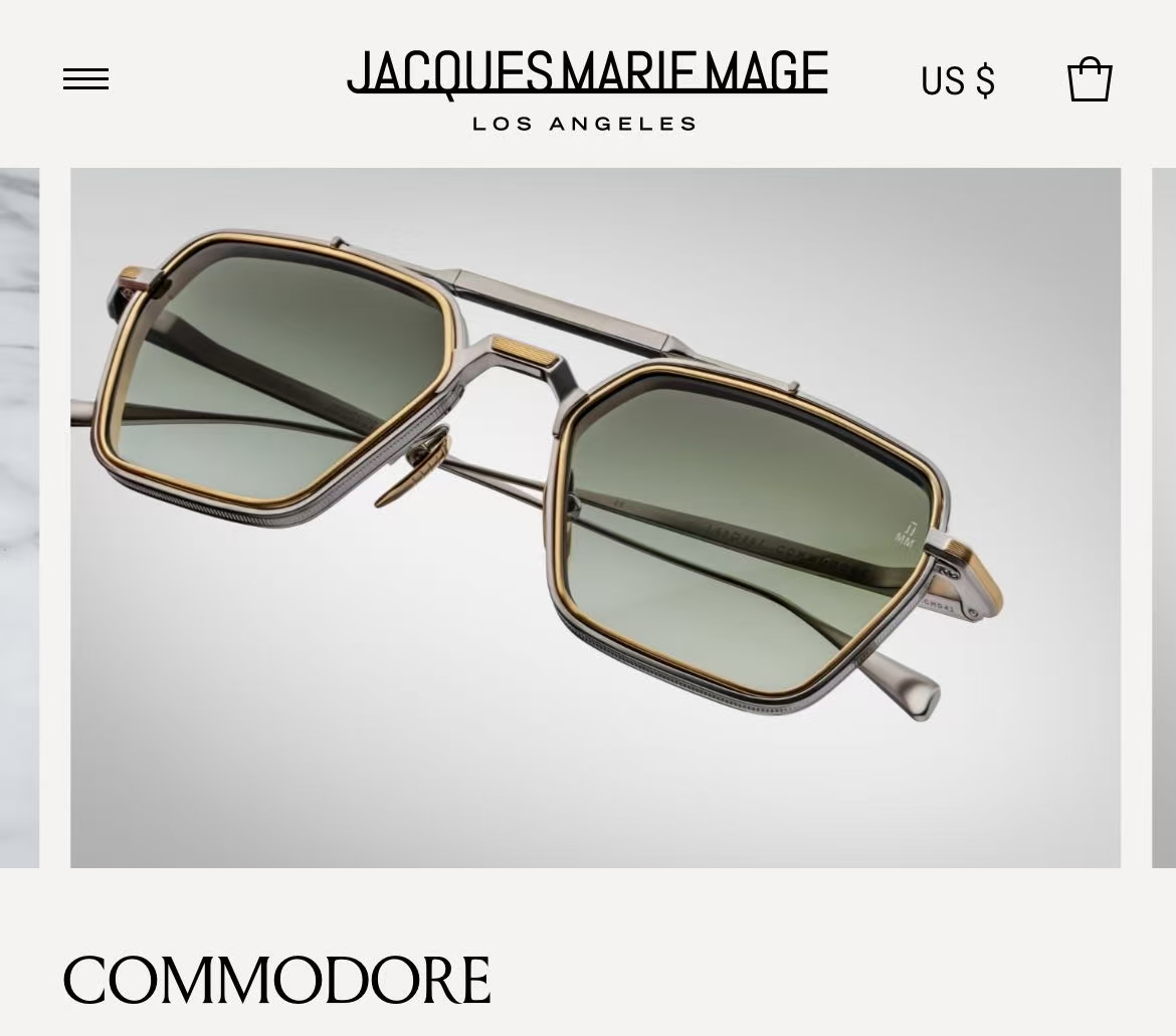 JACQUES MARIE MAG🌟🌟🌟 MODEL：COMMODORE 🌟🌟🌟SIZE47口26-14