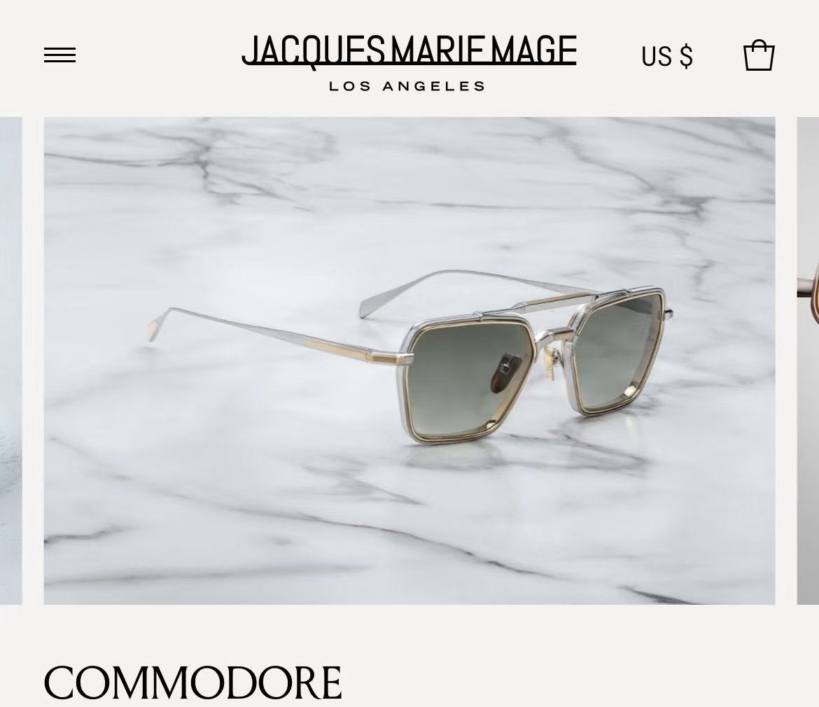JACQUES MARIE MAG🌟🌟🌟 MODEL：COMMODORE 🌟🌟🌟SIZE47口26-14