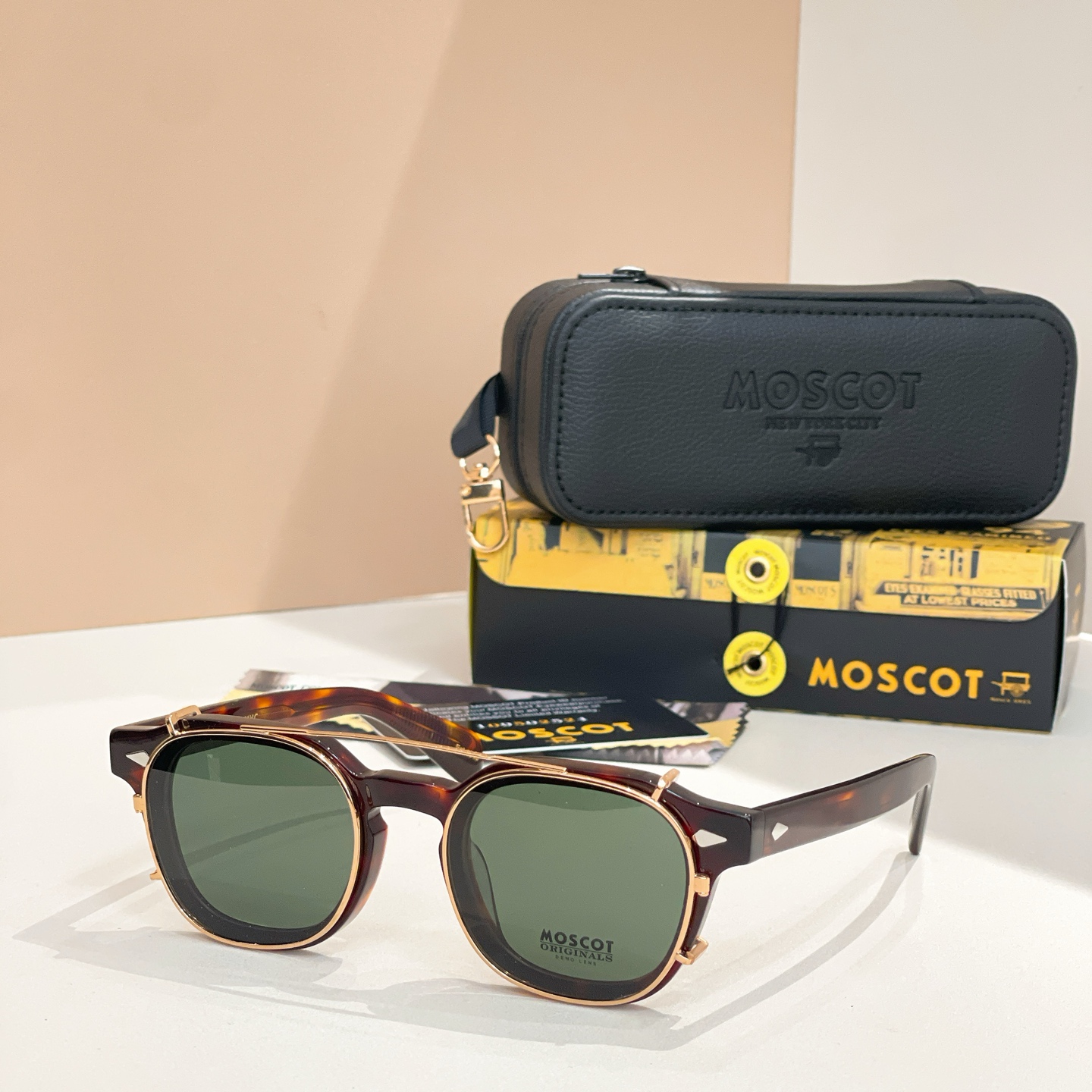 MOSCOT🍁🍁🍁MODEL: DOLT🍁🍁🍁SIZE:46口23-145🍁🍁🍁夹片款