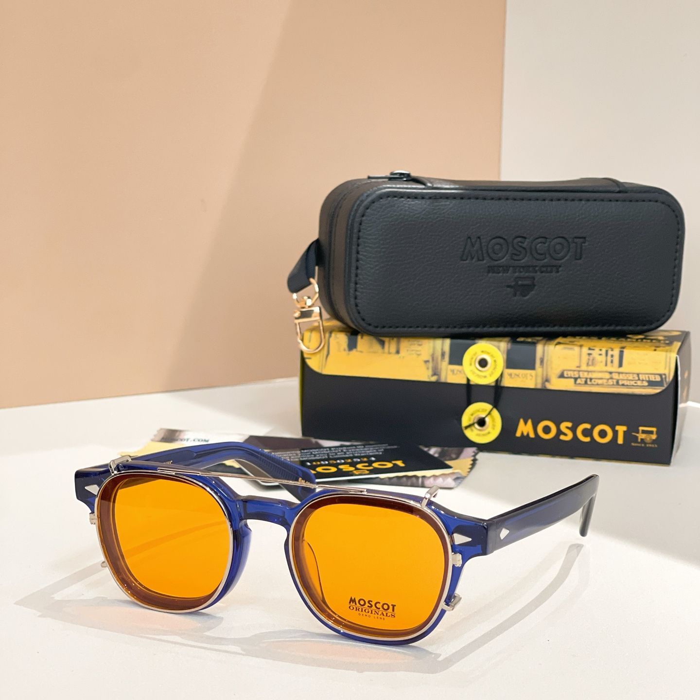 MOSCOT🍁🍁🍁MODEL: DOLT🍁🍁🍁SIZE:46口23-145🍁🍁🍁夹片款