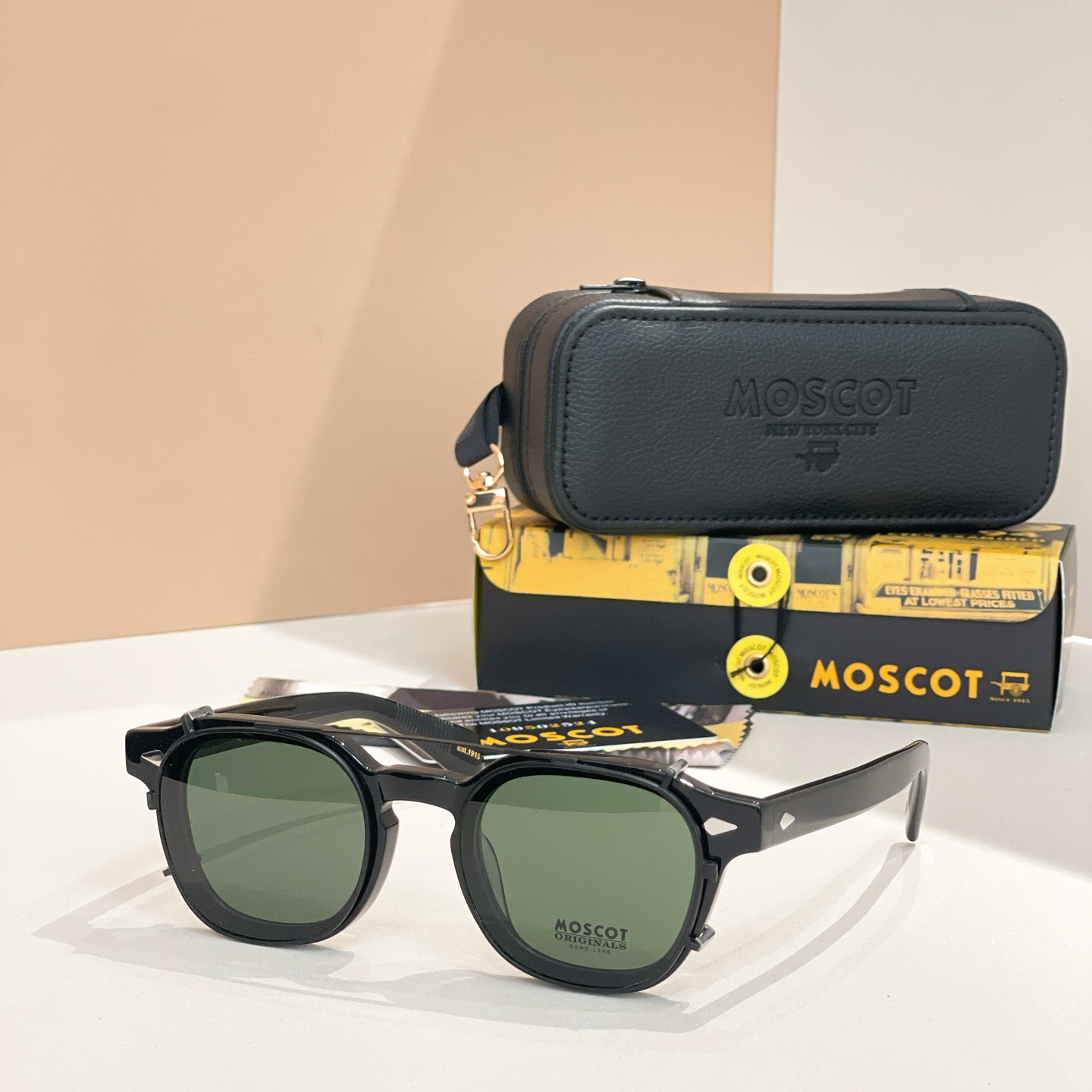 MOSCOT🍁🍁🍁MODEL: DOLT🍁🍁🍁SIZE:46口23-145🍁🍁🍁夹片款