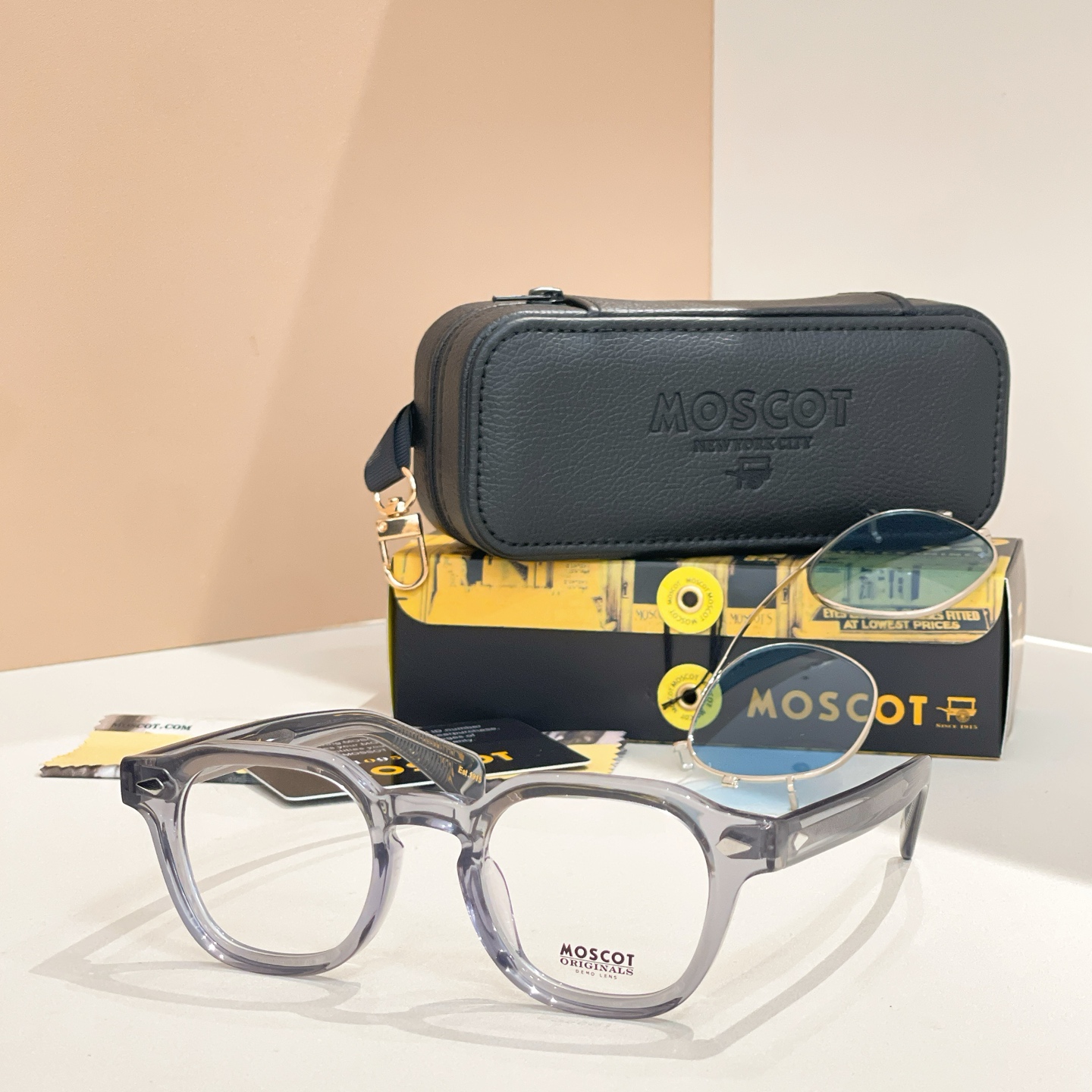 MOSCOT🍁🍁🍁MODEL: DOLT🍁🍁🍁SIZE:46口23-145🍁🍁🍁夹片款