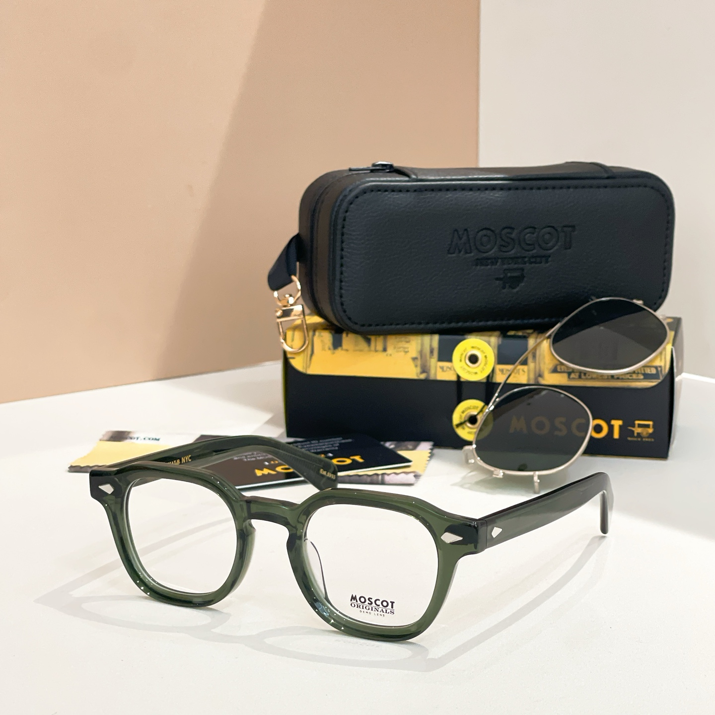 MOSCOT🍁🍁🍁MODEL: DOLT🍁🍁🍁SIZE:46口23-145🍁🍁🍁夹片款