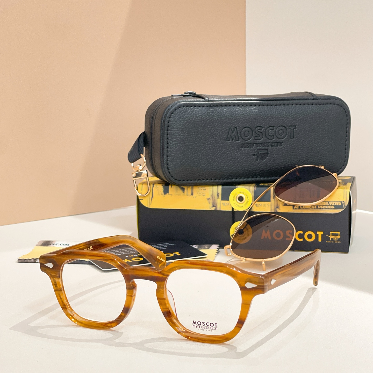 MOSCOT🍁🍁🍁MODEL: DOLT🍁🍁🍁SIZE:46口23-145🍁🍁🍁夹片款