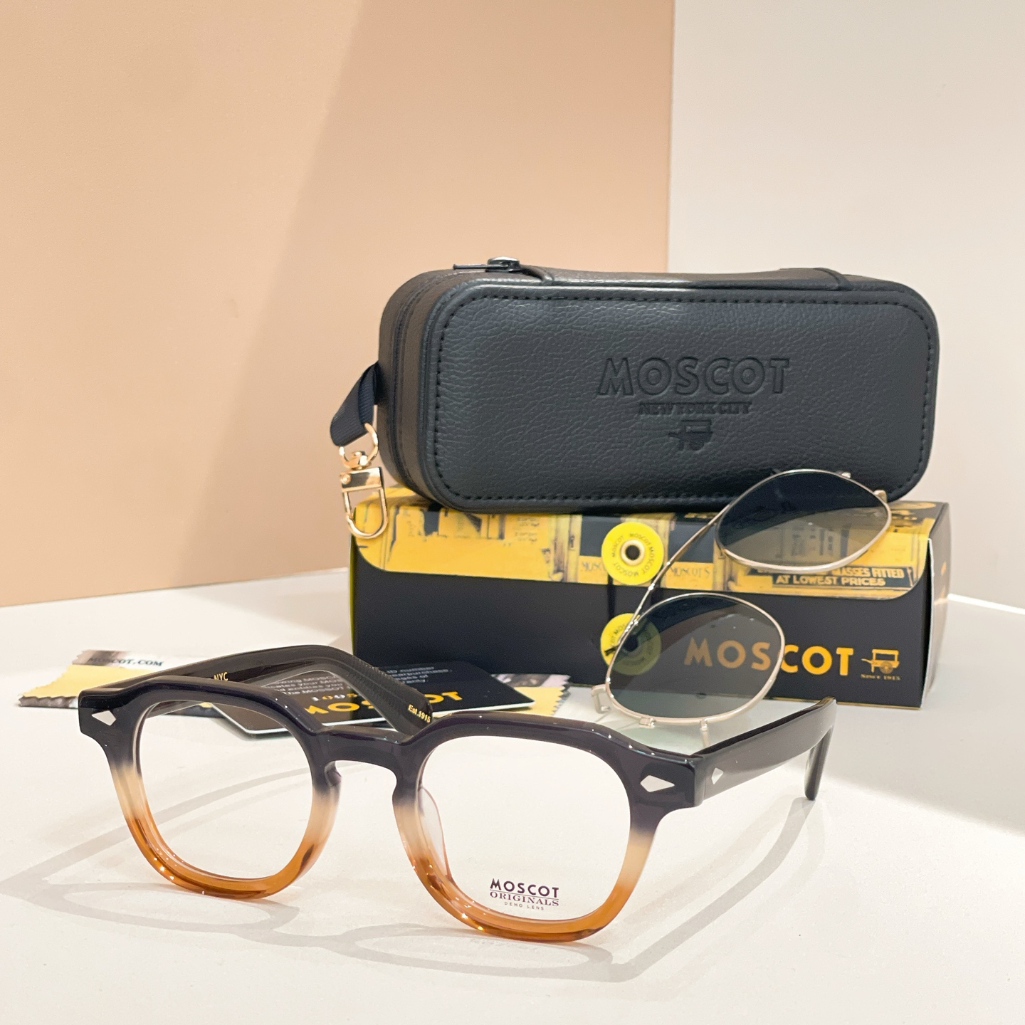 MOSCOT🍁🍁🍁MODEL: DOLT🍁🍁🍁SIZE:46口23-145🍁🍁🍁夹片款