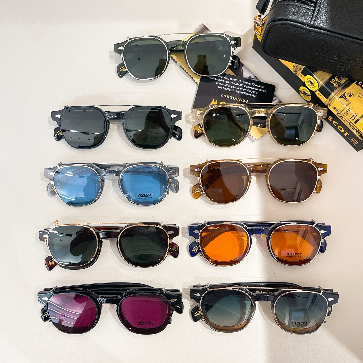 MOSCOT🍁🍁🍁MODEL: DOLT🍁🍁🍁SIZE:46口23-145🍁🍁🍁夹片款