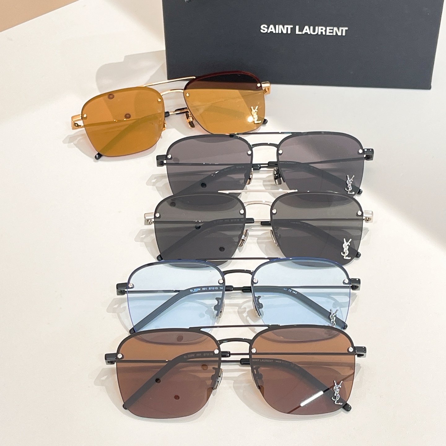 SAINT LAUREN*🌟🌟🌟MODEL：SL309M🌟🌟🌟SIZE：57口15-145🌟🌟🌟