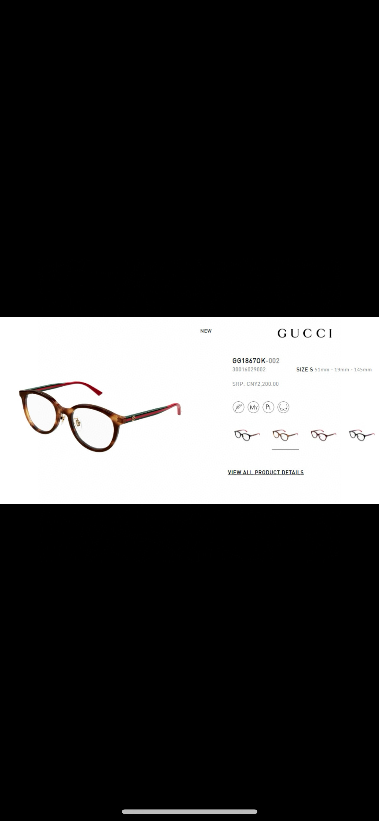 GUCC*🐝🐝🐝MODEL：GG1867OK🐝🐝🐝SIZE：51口19-145🐝🐝🐝