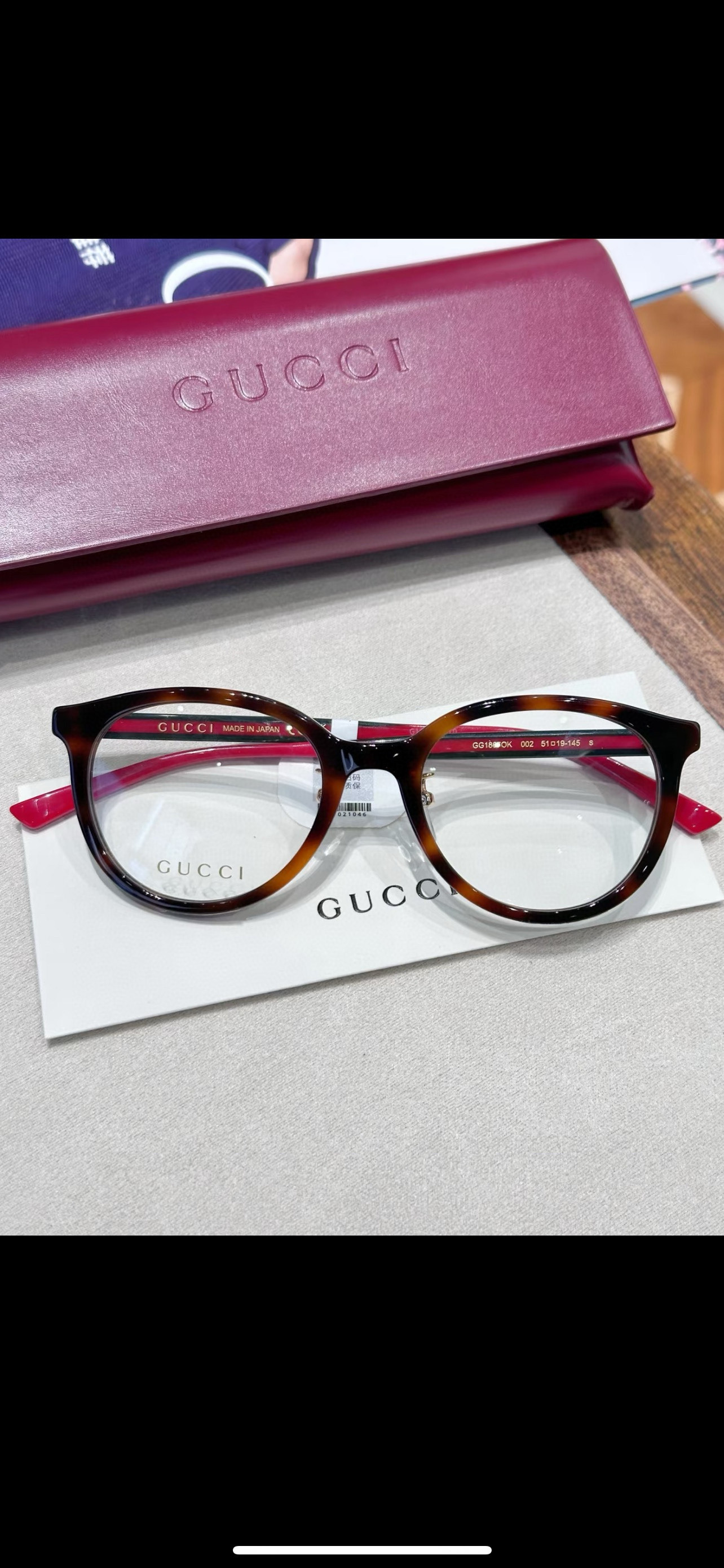GUCC*🐝🐝🐝MODEL：GG1867OK🐝🐝🐝SIZE：51口19-145🐝🐝🐝