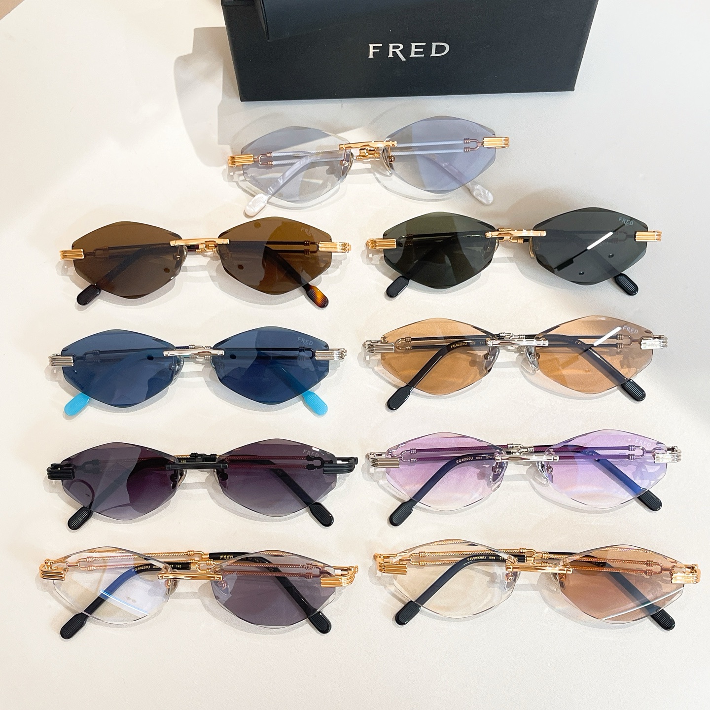 FRED🍂🍂🍂MODEL：FG 60220U🍂🍂🍂SIZE：57口17-145🍂🍂太阳镜，变色片