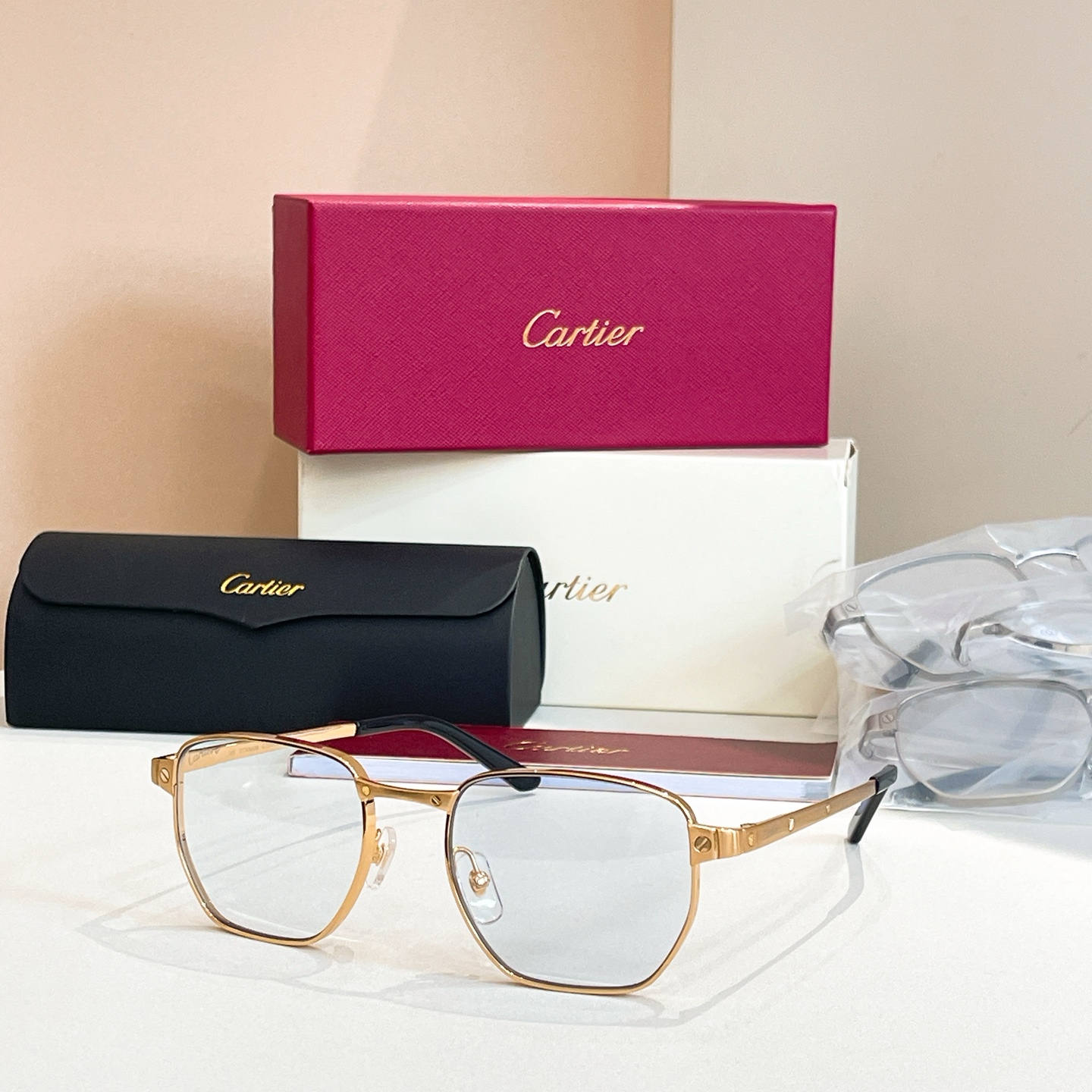 Cartie*✨✨✨MODEL：CT0480S✨✨✨SIZE：53口20-145✨✨✨，变色镜片