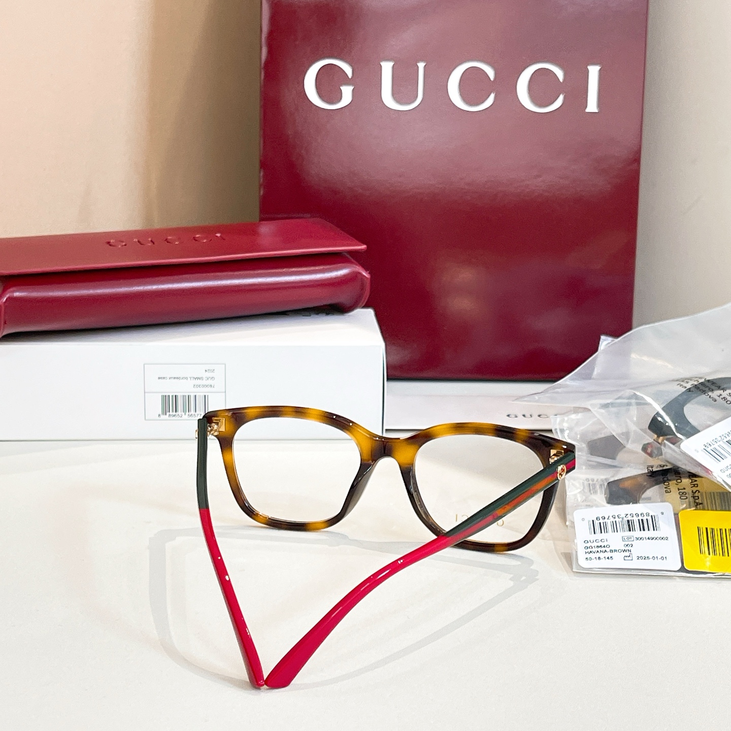 GUCC*🐝🐝🐝MODEL：GG1864O🐝🐝🐝SIZE：50口18-145🐝🐝🐝高版本~~