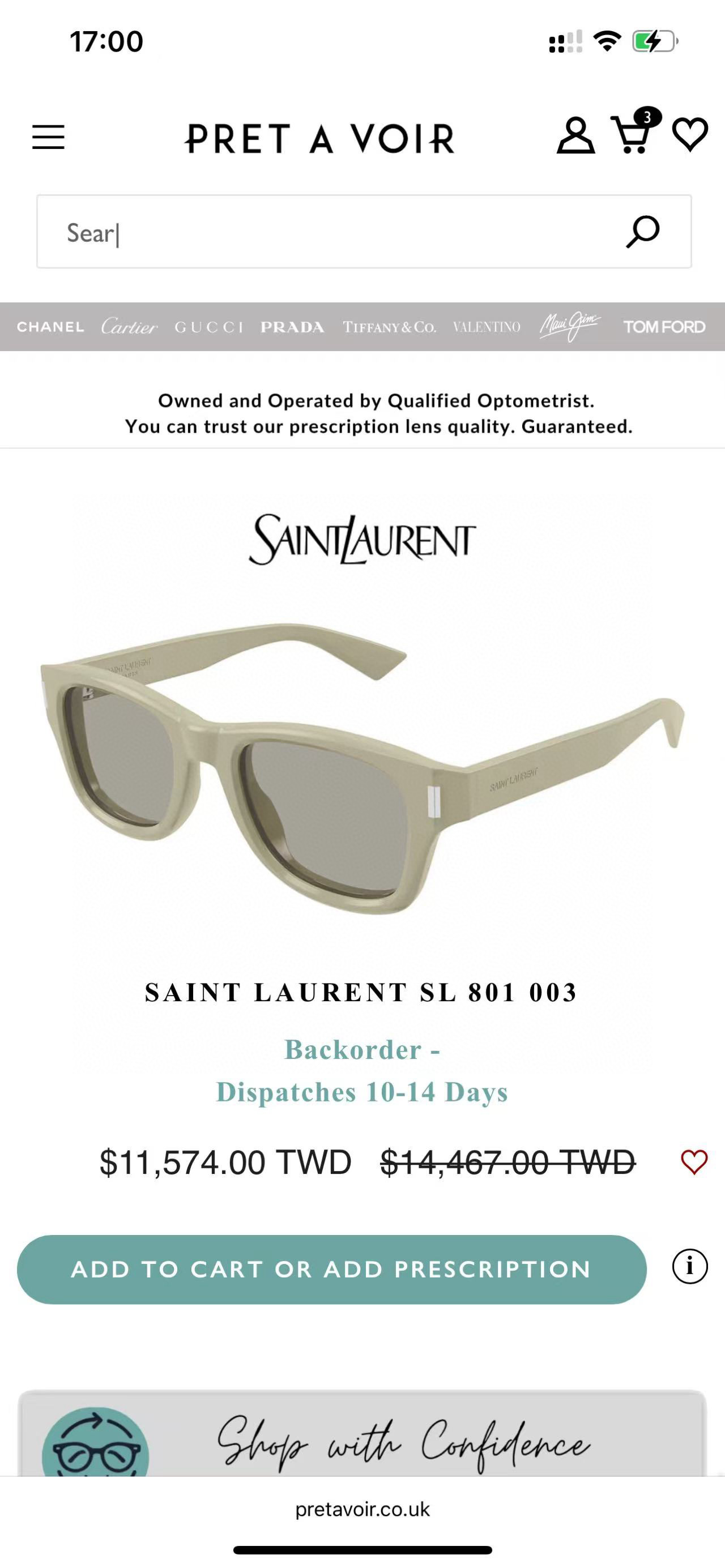 SAINT LAURN*🌟🌟🌟MODELSL801🌟🌟🌟SIZE50口21-145🌟🌟🌟