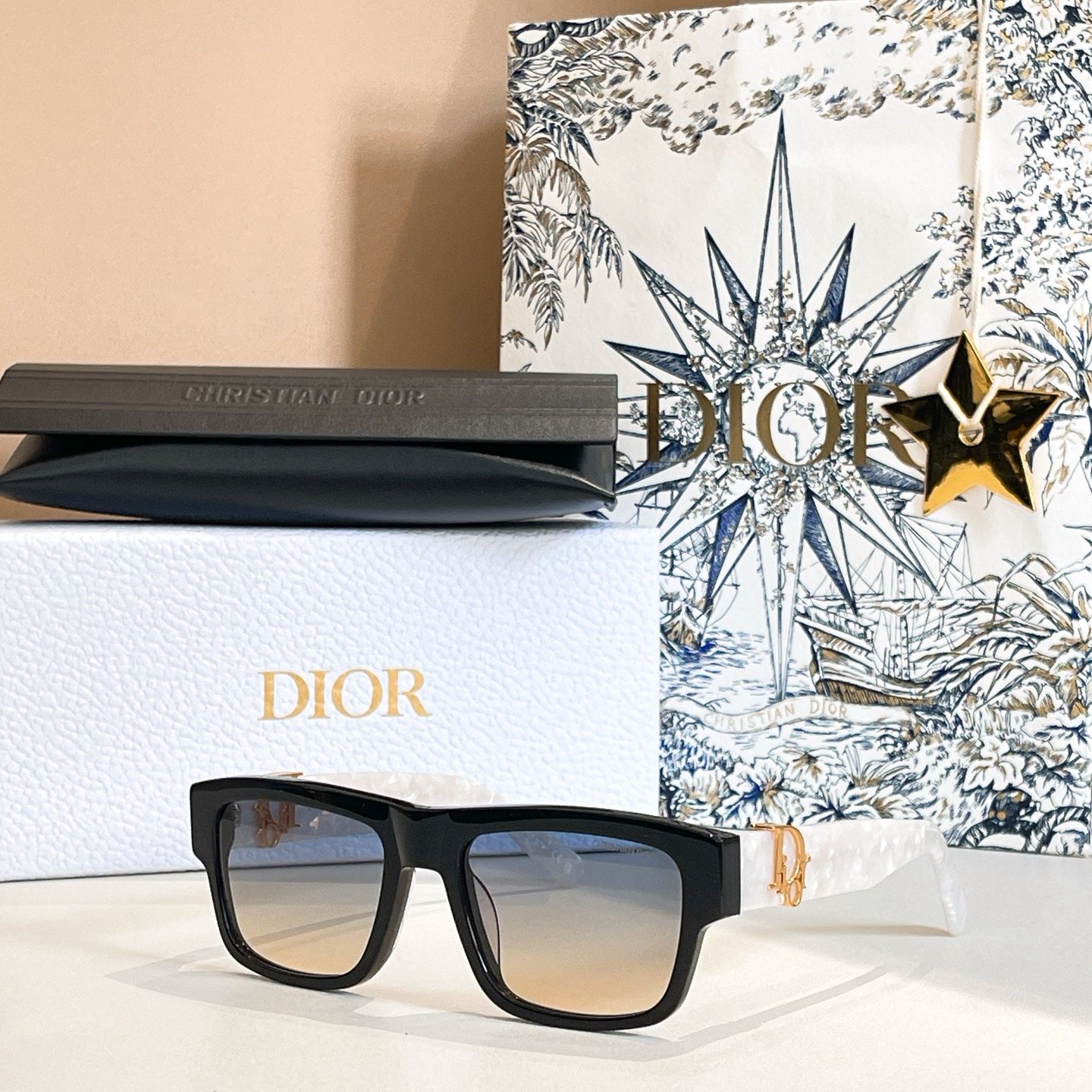 DIO*🌟🌟🌟DiorOblique S3F🌟🌟🌟SIZE：55口19-145🌟🌟