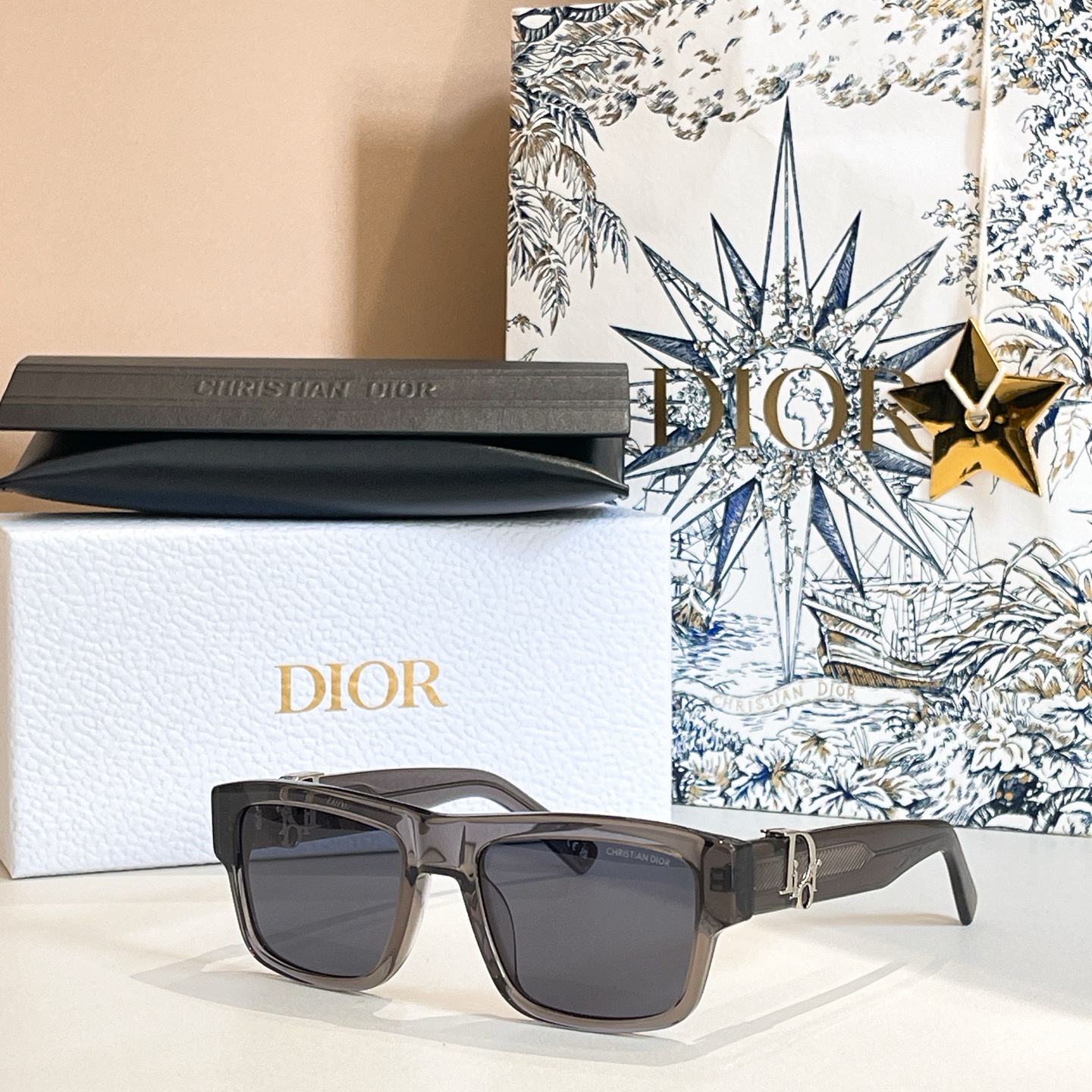 DIO*🌟🌟🌟DiorOblique S3F🌟🌟🌟SIZE：55口19-145🌟🌟