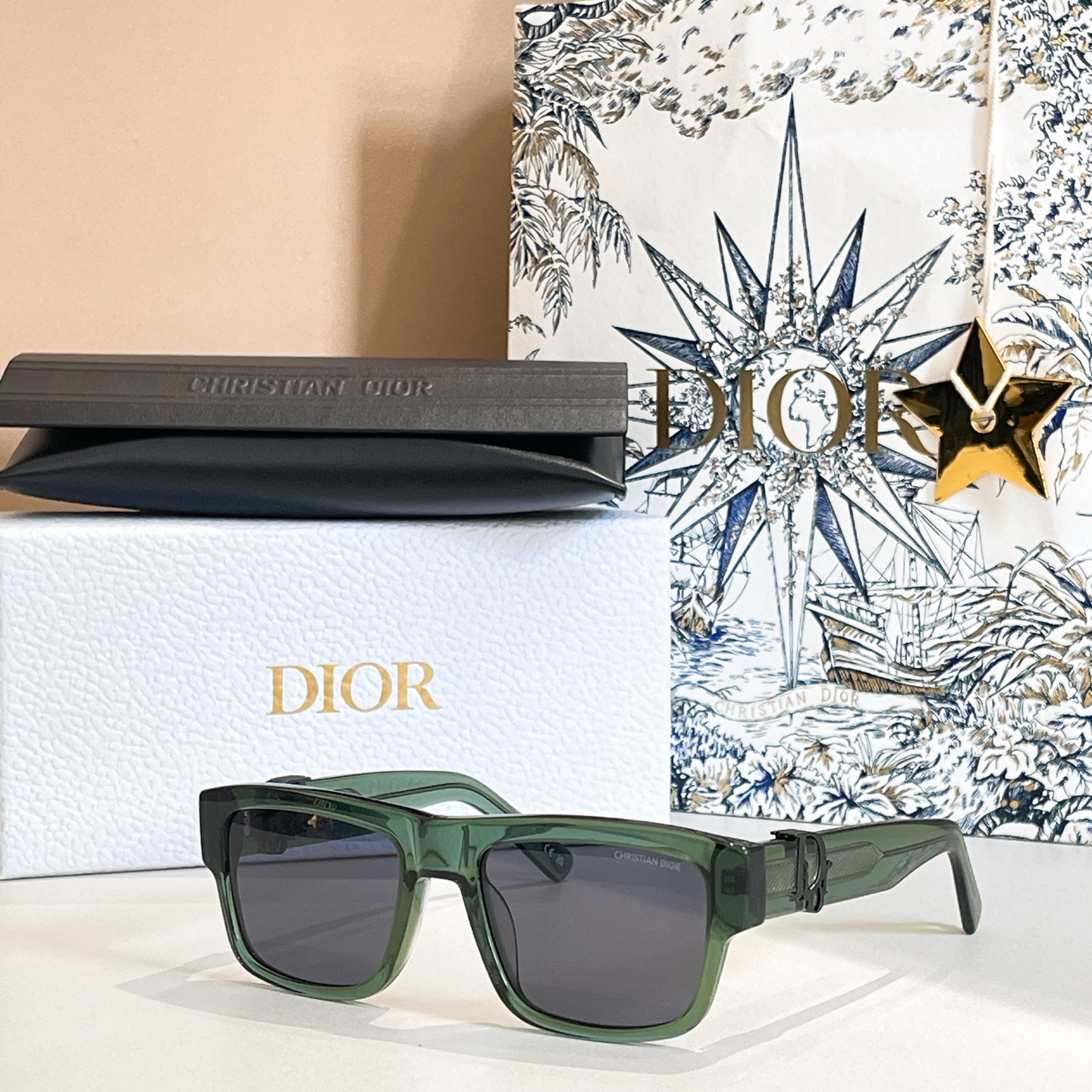 DIO*🌟🌟🌟DiorOblique S3F🌟🌟🌟SIZE：55口19-145🌟🌟