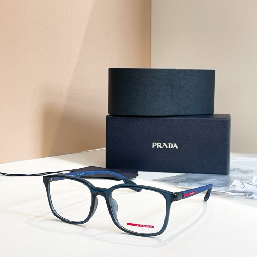 PRADA VPS 05M Eyeglasses - Stylish Frames with Premium Quality Blue 1 PRADA VPS 05M Eyeglasses - Stylish Frames with Premium Quality Blue