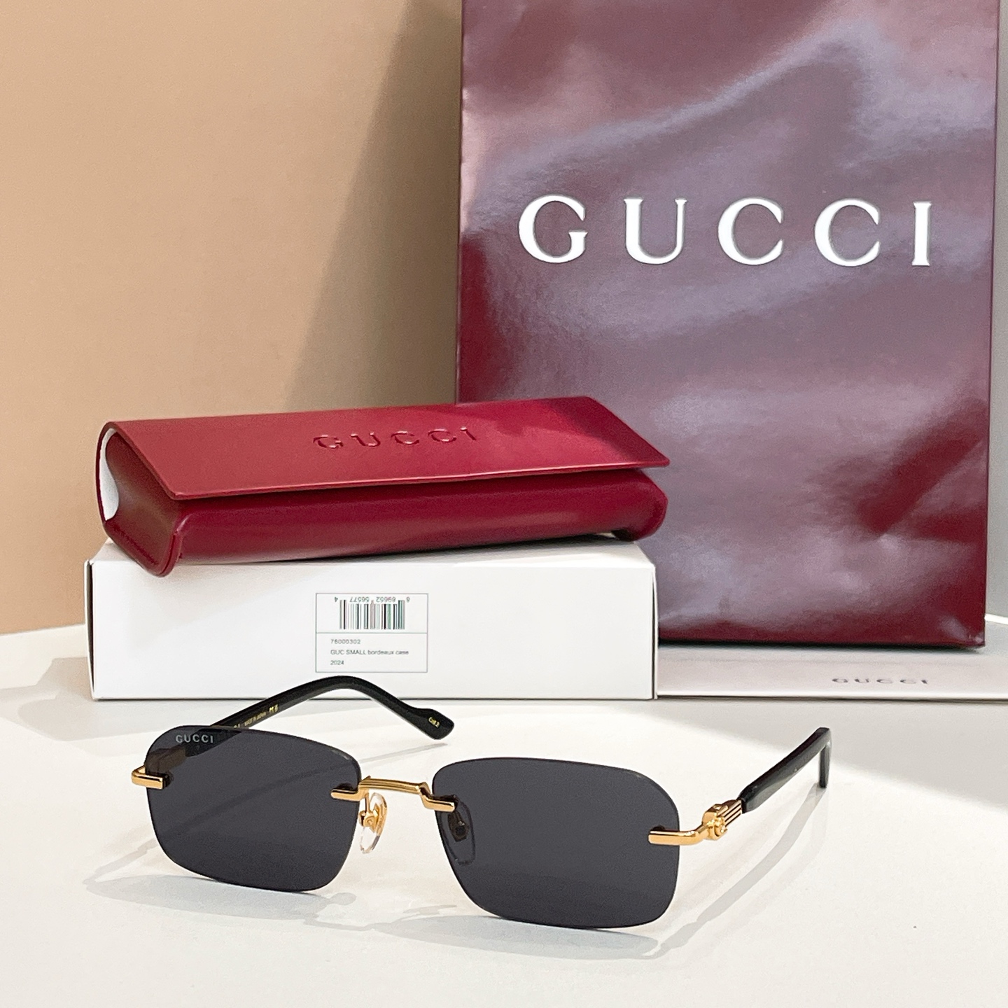 GUCC*🐝🐝🐝MODEL：GG1221S🐝🐝🐝SIZE：55口16-140🐝🐝🐝，变色镜片