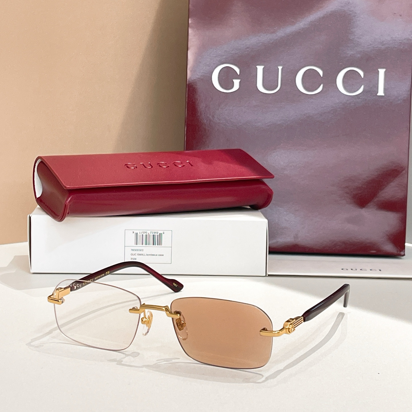 GUCC*🐝🐝🐝MODEL：GG1221S🐝🐝🐝SIZE：55口16-140🐝🐝🐝，变色镜片