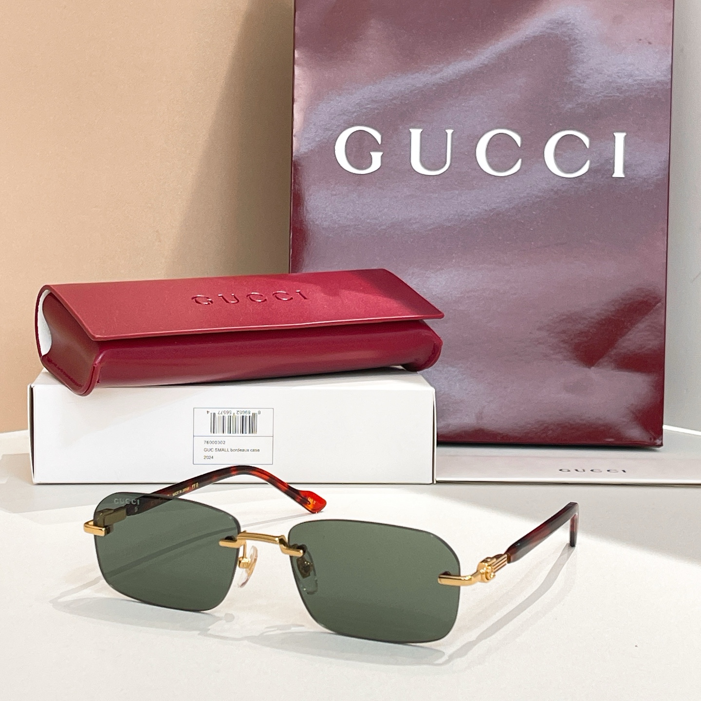 GUCC*🐝🐝🐝MODEL：GG1221S🐝🐝🐝SIZE：55口16-140🐝🐝🐝，变色镜片
